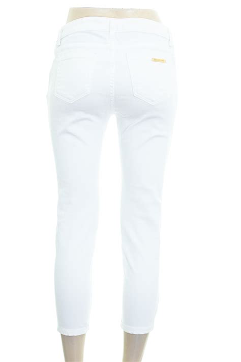 pantalon blanco michael kors|Michael Kors denim shorts.